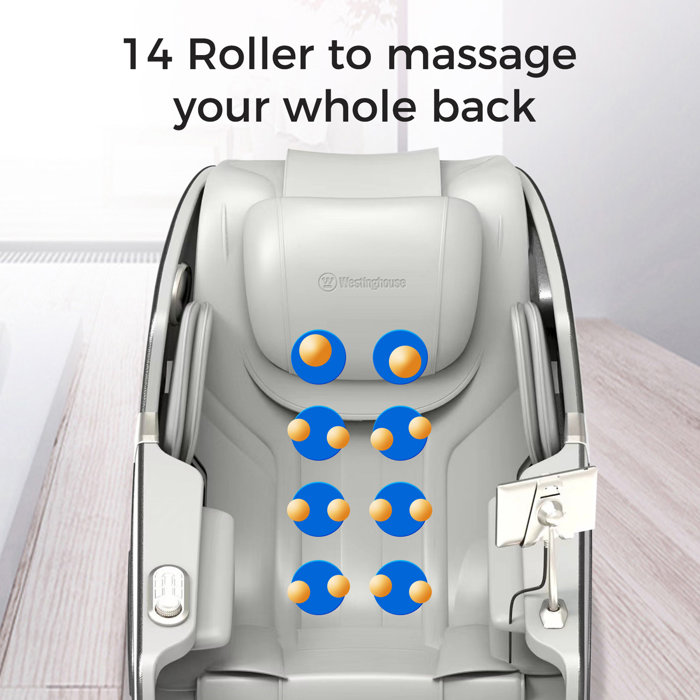 Westinghouse Faux Leather Heated Massage Chair Wayfair